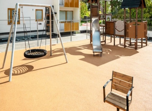 코르크 포장 시공사례 : 9