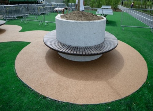 코르크 포장 시공사례 : 9