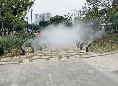 쿨링포그 시공사례 - 김광석길 상부공원