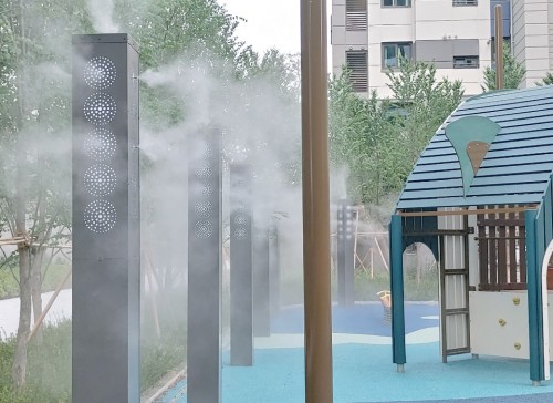 쿨링포그 시공사례 - 김포리버씨티