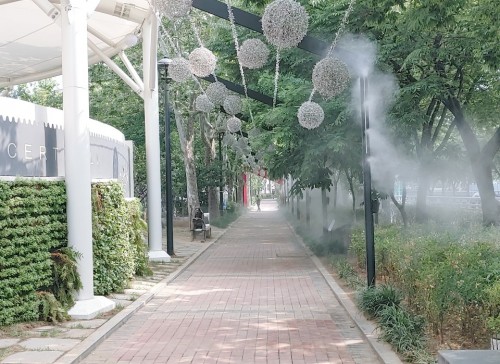 쿨링포그 시공사례 - 김광석길 상부공원